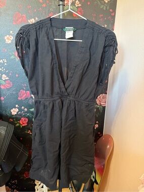 Ralph Lauren Black V-Neck Top